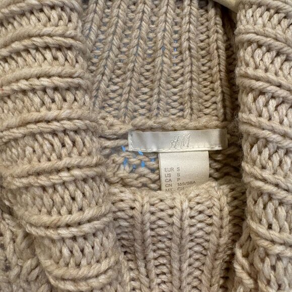 Chunky oversized knit turtleneck - Picture 4 of 4